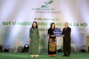 Ngân hàng SHB chung tay ủng hộ Quỹ “Vì người nghèo” 2022