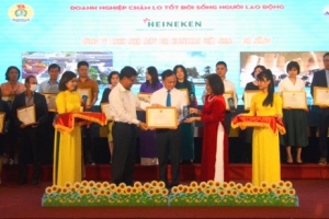 Đà Nẵng tôn vinh nhiều doanh nghiệp chăm lo tốt đời sống người lao động