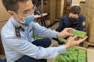 Quản lý thị trường Hà Nội tăng cường chống buôn lậu, hàng giả dịp cuối năm