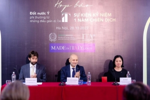 Chiến dịch truyền thông quảng bá thương hiệu quốc gia “Made in Italy” đánh dấu kỉ niệm một năm triển khai trên toàn cầu