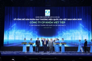 Khóa Việt-Tiệp tự hào đạt Thương hiệu quốc gia năm 2022