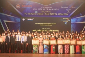 50 nhà giáo đạt giải thưởng Võ Trường Toản