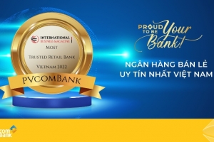 IBM vinh danh PVcomBank ở 2 hạng mục giải thưởng về bán lẻ và dịch vụ khách hàng