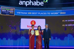 Vingroup thuộc top 10 nơi làm việc tốt nhất Việt Nam