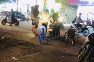 Vĩnh Phúc xuất hiện điểm bán xăng di động trái phép