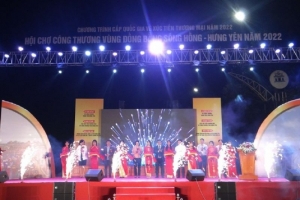 Hội chợ Công Thương vùng đồng bằng sông Hồng năm 2022 có 271 gian hàng