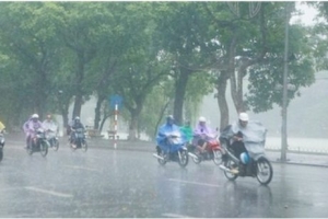 Dự báo thời tiết hôm nay, ngày 19/11: Hà Nội và các địa phương đều có mưa vừa đến mưa to và dông