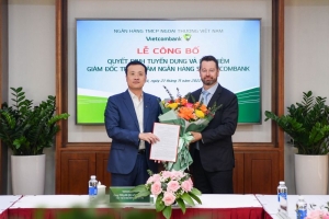 Vietcombank công bố quyết định tuyển dụng và bổ nhiệm Giám đốc Trung tâm ngân hàng số