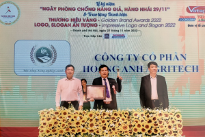 Công ty cổ phần Hoàng Anh Agritech: Top 10 thương hiệu Vàng năm 2022