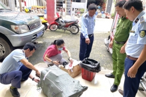 Mua bán hàng giả mạo nhãn hiệu, một hộ kinh doanh ở Quảng Ngãi bị phạt 10 triệu đồng