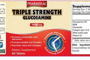 Thực phẩm bảo vệ sức khỏe Pharmekal ® Triple strength Glucosamine 1500MG quảng cáo gây hiểu nhầm như thuốc chữa bệnh