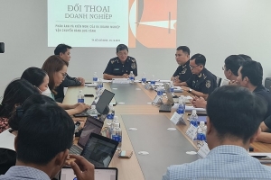 Hải quan đối thoại với 04 doanh nghiệp vận tải quá hàng quá cảnh tuyến Việt Nam - Campuchia