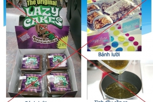 Phát hiện ma túy được núp bóng dưới dạng bánh ngọt