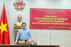 Tổng kết công tác chống buôn lậu, gian lận thương mại và hàng giả tỉnh Quảng Ngãi