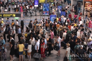 Gần Tết nhiều chuyến bay có tỷ lệ đặt chỗ khoảng 90%