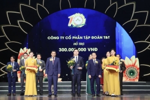 T&T Group ủng hộ Quỹ Hỗ trợ bệnh nhân ung thư “Ngày mai tươi sáng”