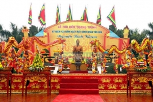Lễ hội Đền Trạng Trình tại Hải Phòng trong 03 ngày