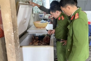 Thu giữ hơn 400 kg thực phẩm “bẩn”