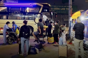 TP. Hồ Chí Minh tổng kiểm tra xe dù, bến cóc dịp cao điểm Tết
