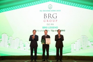 Tập đoàn BRG được vinh danh “Nhà phát triển dự án đáng sống” năm 2022