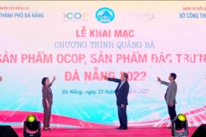 Khai mạc Chương trình quảng bá sản phẩm OCOP, sản phẩm đặc trưng thương hiệu - Đà Nẵng 2022