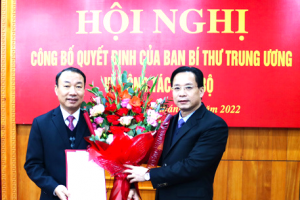 Lạng Sơn: Công bố quyết định của Ban Bí thư Trung ương Đảng về công tác cán bộ