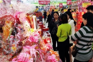 Thị trường hàng hoá Tết của Đà Nẵng bắt đầu sôi động sau ngày nghỉ lễ