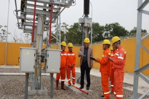 PC Nghệ An nghiệm thu, đóng điện thành công trạm biến áp 110kV Diễn Phong