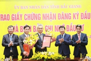 Bắc Giang thêm 02 dự án đầu tư trị giá 761 triệu USD