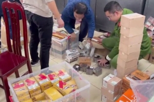 Thu giữ hơn 10.000 điếu xì gà không rõ nguồn gốc