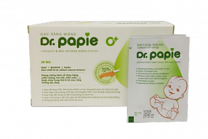 Một lô hàng sản phẩm Gạc răng miệng Dr.Papie bị lỗi, không đảm bảo chất lượng