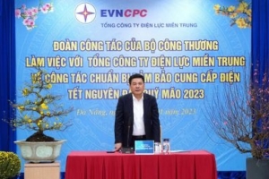Tư lệnh ngành Công Thương: Đảm bảo cấp điện an toàn liên tục cho miền Trung trong dịp Tết