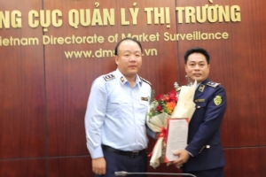 Ông Đỗ Hồng Trung được bổ nhiệm chức vụ Phó cục trưởng Cục Nghiệp vụ Quản lý thị trường