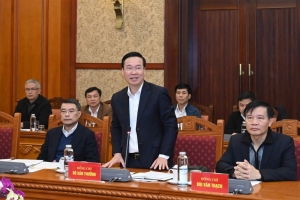 Triển khai Chương trình làm việc của Bộ Chính trị, Ban Bí thư năm 2023