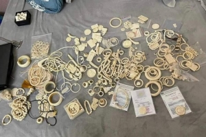 Bắt giữ đối tượng tàng trữ nhiều sản phẩm từ động vật hoang dã