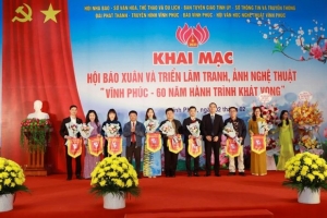 Khai mạc Hội báo Xuân Vĩnh Phúc 2023