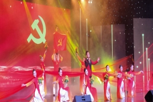 Chương trình nghệ thuật "Niềm tin dâng Đảng" chào mừng kỷ niệm 93 năm ngày thành lập Đảng Cộng sản Việt Nam