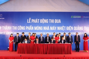 Phát động thi đua thi công xây dựng Nhà máy Nhiệt điện Quảng Trạch I