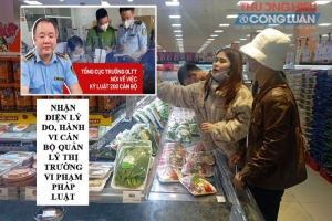 Bài 3: Nhận diện lý do, hành vi cán bộ quản lý thị trường vi phạm pháp luật
