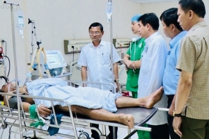 Nạn nhân vụ hoả hoạn ở Cảng cá Quy Nhơn chưa qua cơn nguy kịch