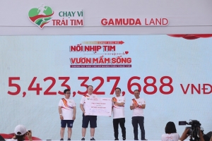 Chạy vì trái tim 2023, góp trên 5 tỷ đồng phẫu thuật cho bệnh nhi tim bẩm sinh