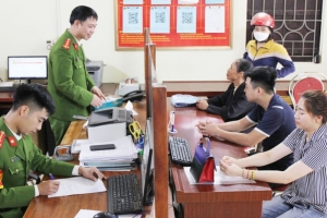 “Một cửa” công an cấp xã ở Bắc Giang: Nhanh chóng, nâng cao hiệu quả phục vụ