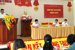Thành ủy Lạng Sơn tăng cường nâng cao chất lượng sinh hoạt chi bộ doanh nghiệp
