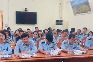 Đảng bộ Cục Quản lý thị trường Bình Định với 07 mục tiêu phấn đấu trong năm 2023