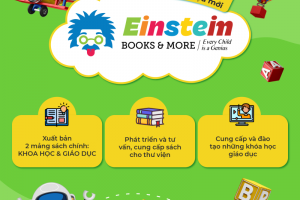 Ra mắt thương hiệu về sách Einstein Books and More