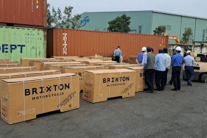 Bắt giữ lô xe mô tô trị giá khoảng 3 tỷ đồng