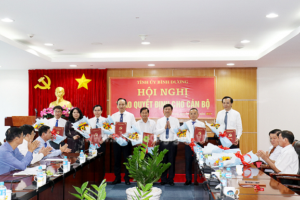 Bình Dương điều động, bổ nhiệm nhiều vị trí cán bộ chủ chốt