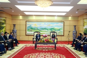 Phó Thủ tướng Trần Lưu Quang thăm và làm việc tại tỉnh Vĩnh Phúc