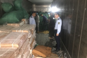 Lạng Sơn tạm giữ gần 10 tấn thực phẩm không rõ nguồn gốc