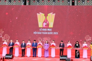 Hội Báo toàn quốc 2023: Báo chí gắn liền với “Đoàn kết - Chuyên nghiệp - Văn hóa - Sáng tạo”